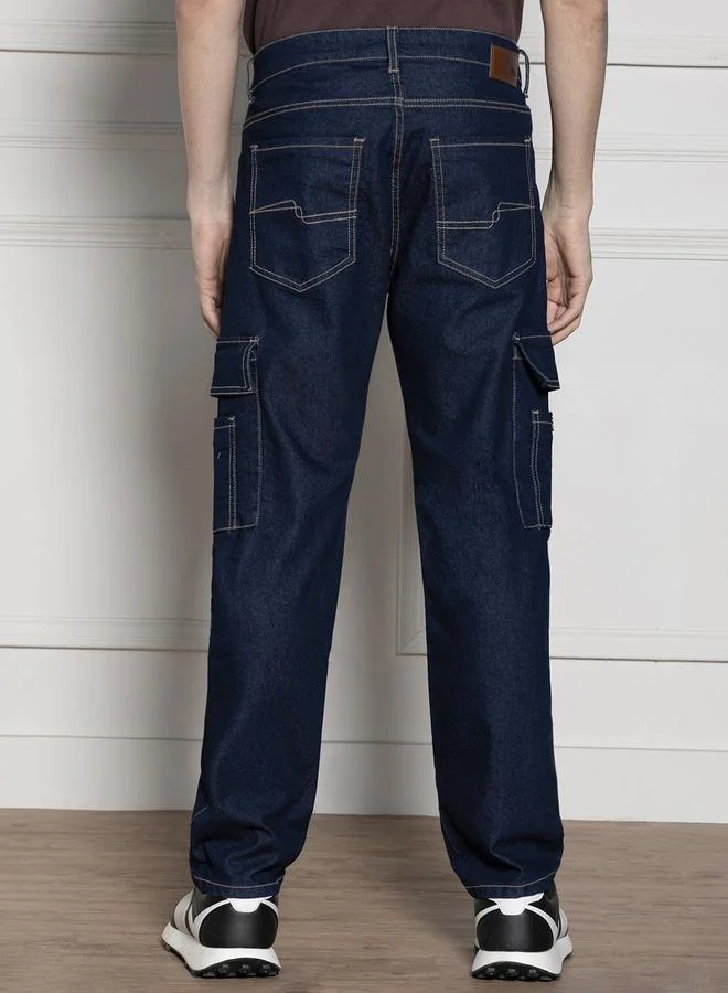 Dennis Lingo  Relaxed Fit Cargo Jeans for Men | Best Price UAE