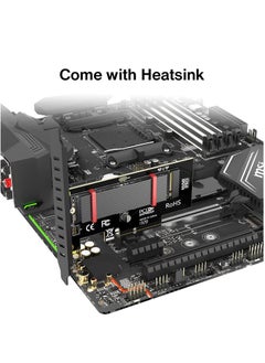 Generic M.2 NVMe SSD to PCIe 4.0 Adapter Card with Heatsink  - Image 4