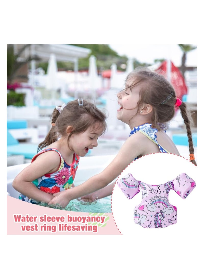 Zikra Toddler Float Swimsuit Jacket Vest with Safety Strap, Buoyancy Childrens Swim Jacket with Adjustable Strap for 2-6 Years Old Boys Girls Toddler - Image 2