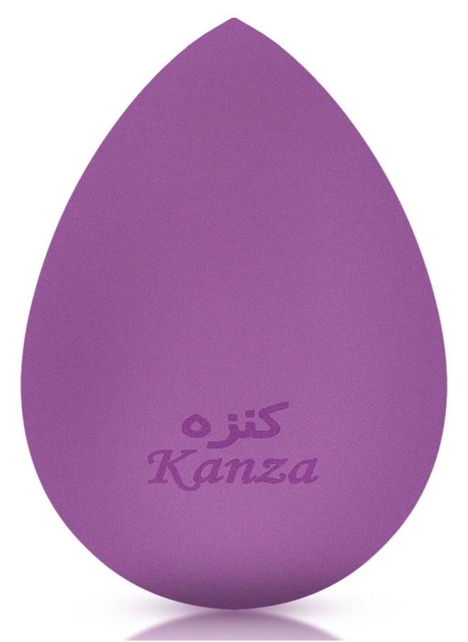 Kanza Latex free Vegan Anti Absorbent Makeup Blender Foundation Applicator Sponge Smooth Beauty Makeup Sponge 