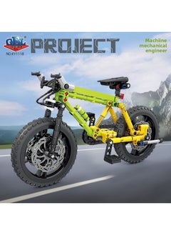 Generic Kai Zhi Xin Pin Jie An Special Mountain Bib Model Ornaments Puzzle Assembled Building Blocks Toy Boy Gift Wholesale-Color:Ky1118 Jay Chete Mountain Bike-jant-Specifications:Color Box Size: 35*25*5.8cm  - Image 2