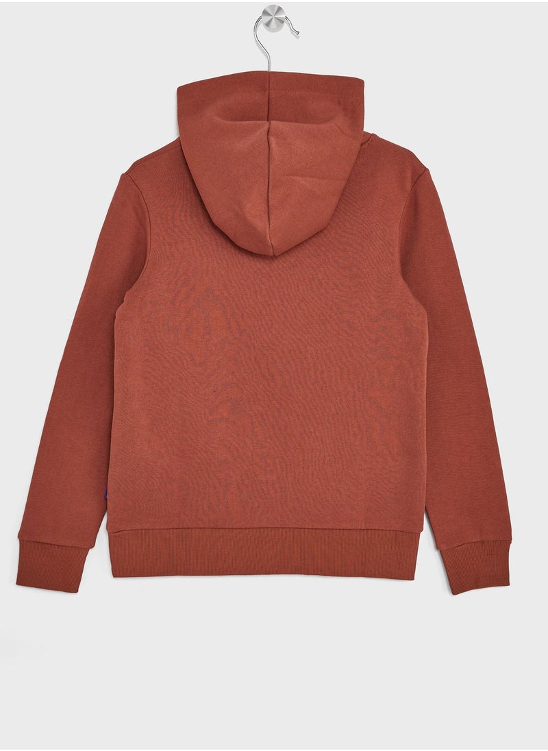 Jack & Jones Junior - Youth Logo Hoodie - Image 1