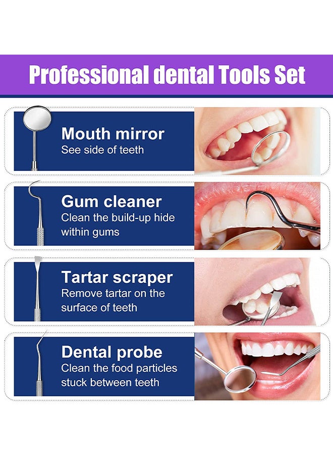 HOMTOPY - Temporary Teeth Replacement Product, Moldable Tooth Replacements, Cavity Filler For Teeth, Temp Tooth Beads With 4 Dental Tools, Repair Missing Or Broken Teeth, Snap On Instant And Confident Smile - Image 1