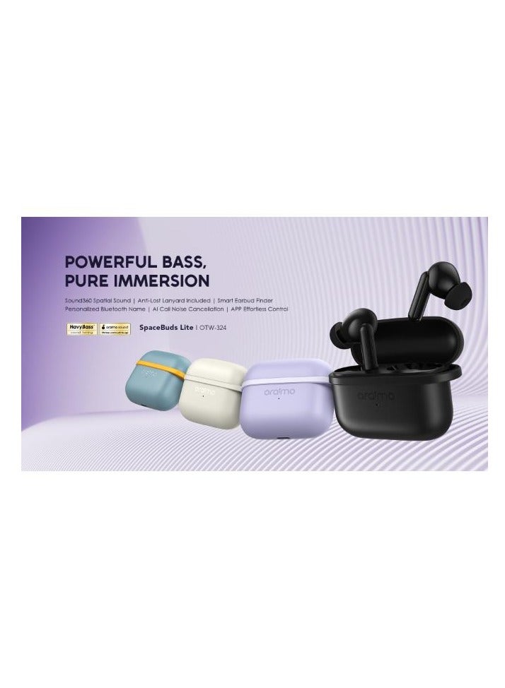 أورايمو سماعات أذن OTW-324 SpaceBuds Lite اللاسلكية الحقيقية مع صوت 360 درجة ومدة تشغيل تصل إلى 40 ساعة - Image 5