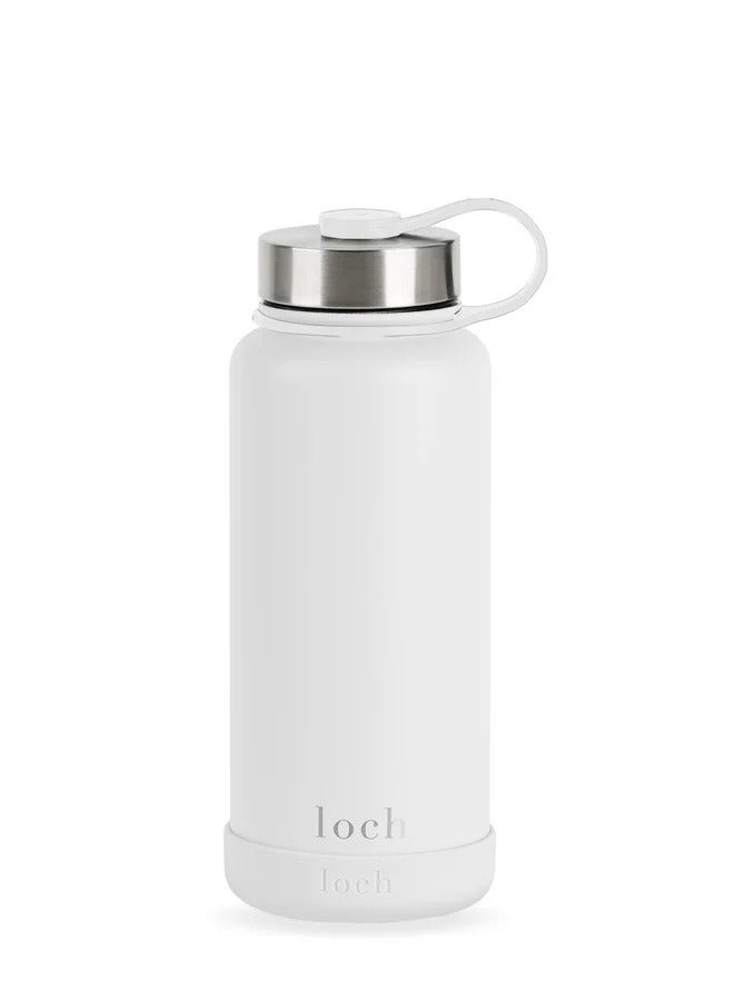 لوك زجاجة لؤلؤية بيضاء أحادية اللون بسعة 900 مل - Image 4