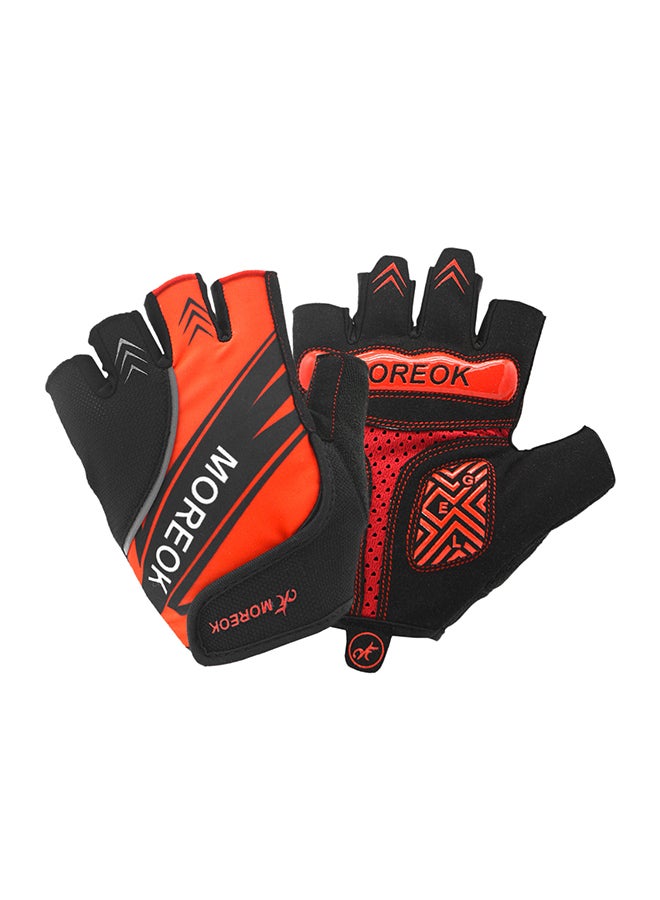 موريوك قفازات ركوب الدراجات بتصميم نصف إصبع من قطعتين - Image 1