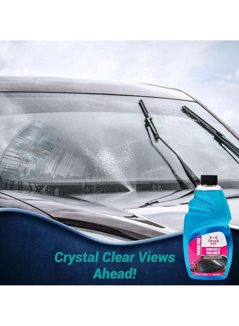 SWORD PRO Extrime Shine Car Cleaning Wax Ultimate Windshield Washer Fluid 500ml SW-352 - Image 3