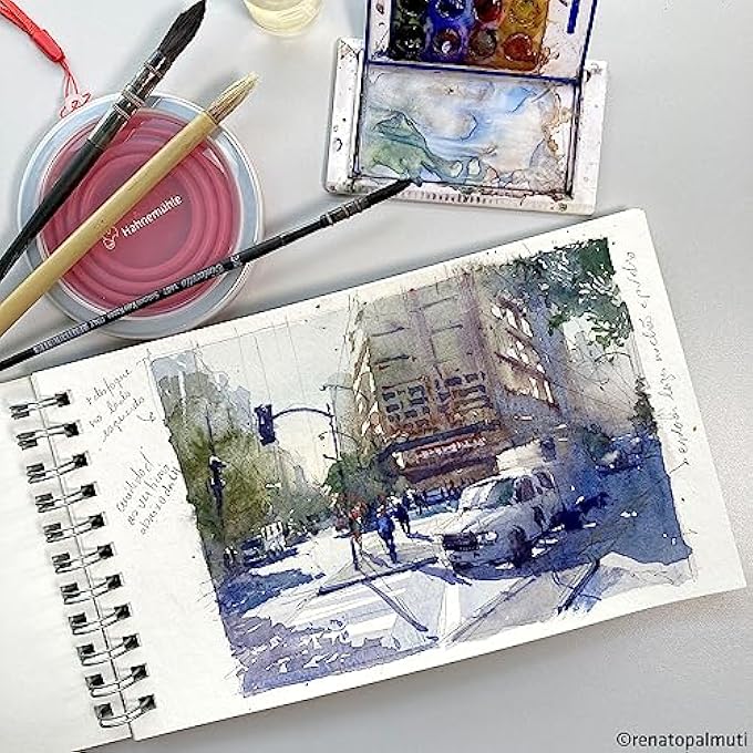 BAMBOO MIXED MEDIA CARNET DE VOYAGE 265GSM 5.97"X9.84" - Image 2