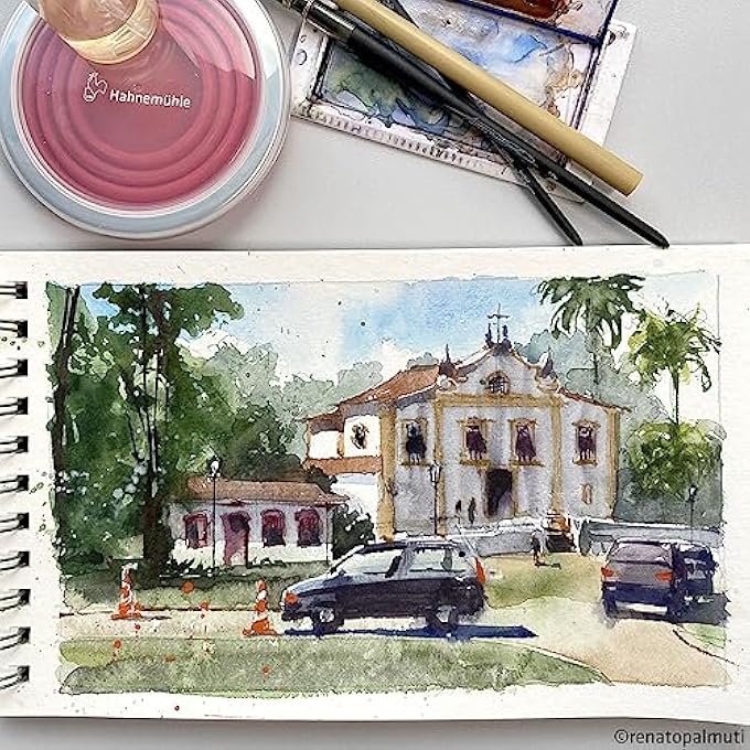 BAMBOO MIXED MEDIA CARNET DE VOYAGE 265GSM 5.97"X9.84" - Image 3