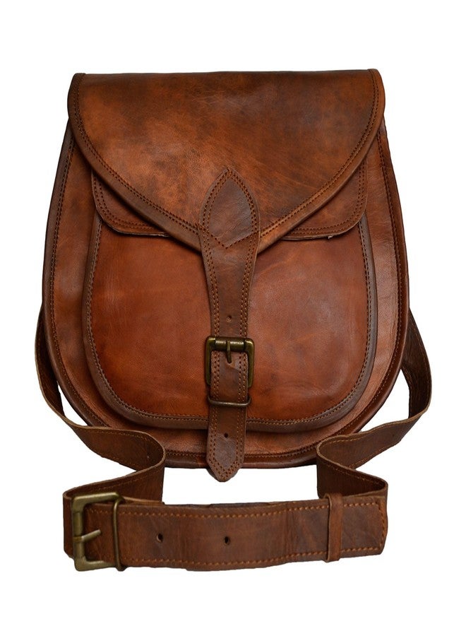 Madosh, Genuine Leather Women's Bag Shoulder Crossbody Handmade Side Sling Trendy Vintage Style Handmade Handbag - Image 1