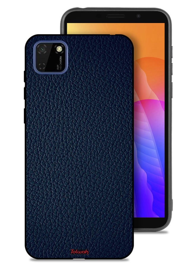 Tolwak Huawei Y5p Protective Case Cover Leather Pattern - Image 1