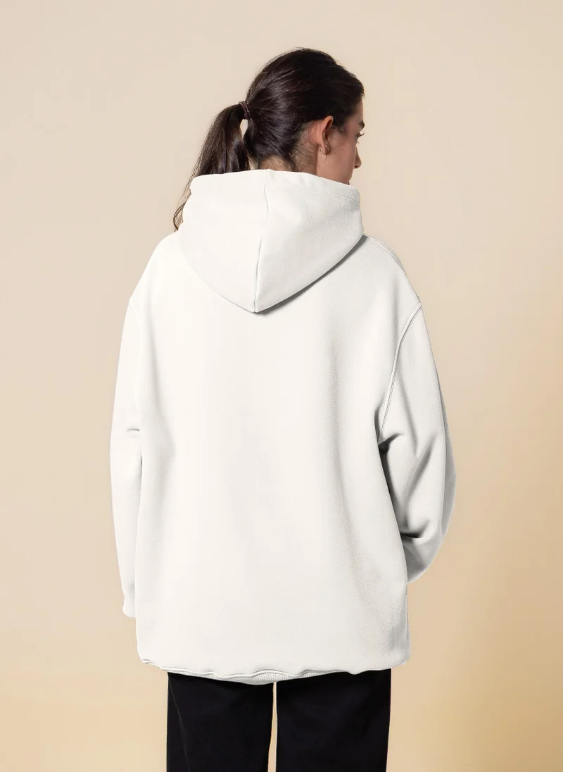 SHAPES OVERSIZED SOFT COMFORT HOODIE