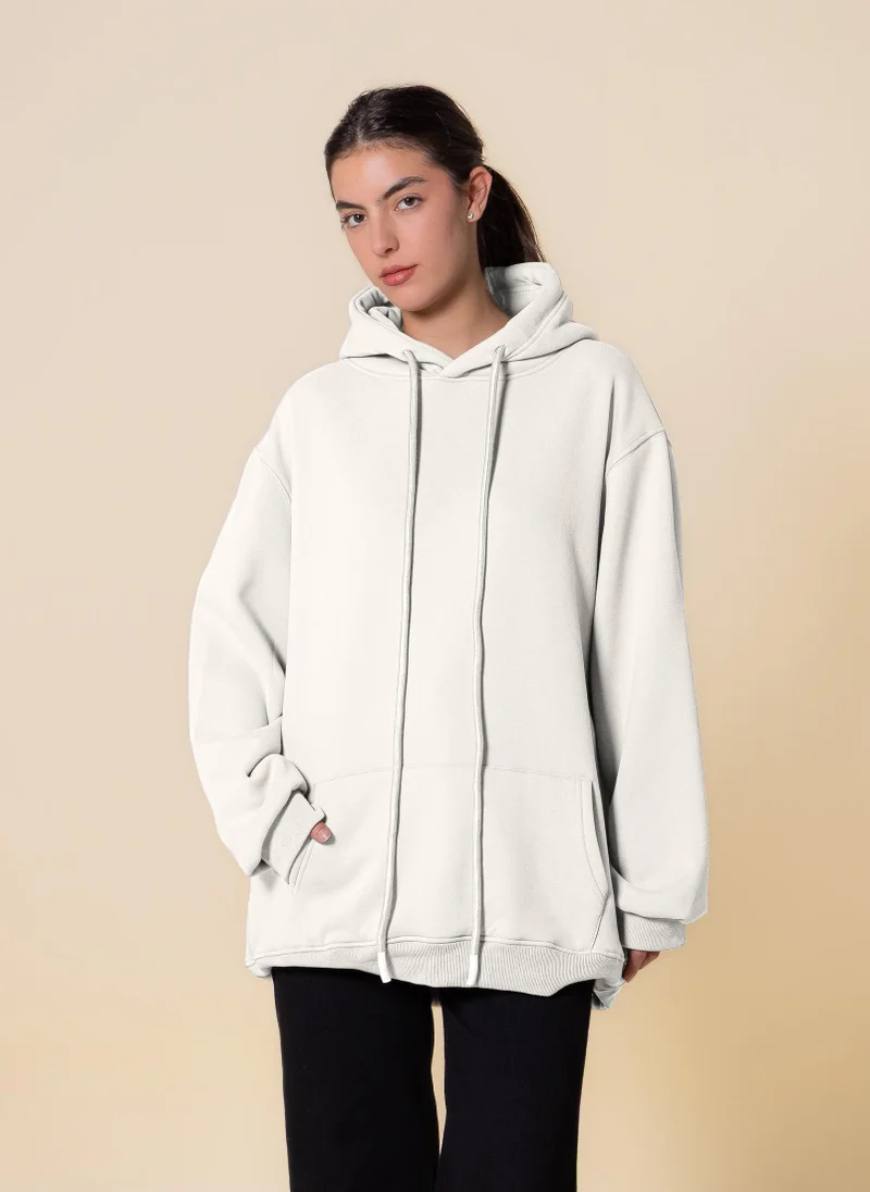 SHAPES OVERSIZED SOFT COMFORT HOODIE