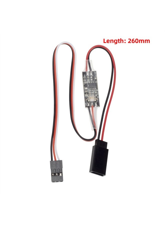 Generic - Remote Control LED Light Bar For RC Fixed Wing Aircraft AR Wing Drone Model Car Truck-Color:Blue - Image 1