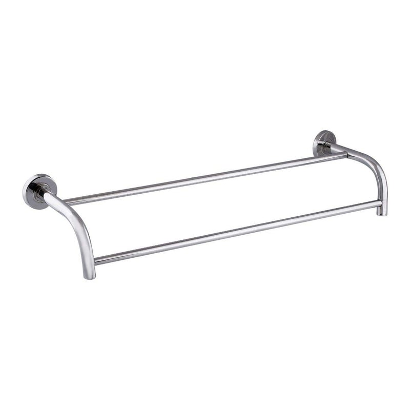 Proniks Stainless Steel Folding Towel Rack for Bathroom/Towel Stand/Tower Holder/Towel Hanger (Double Towel Rod Size : 24inch