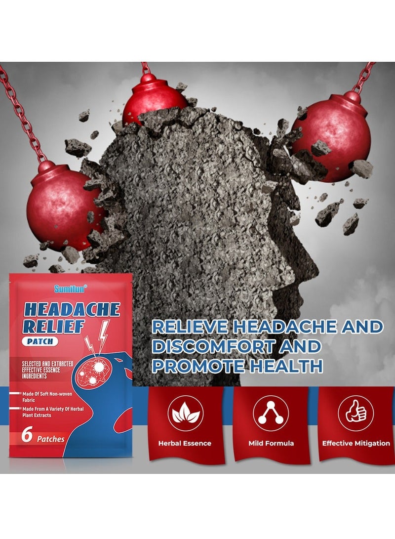 Sumifun Headache Relief for Body Acupressure Plasters Relieve Pain and Fatigue  - Image 4