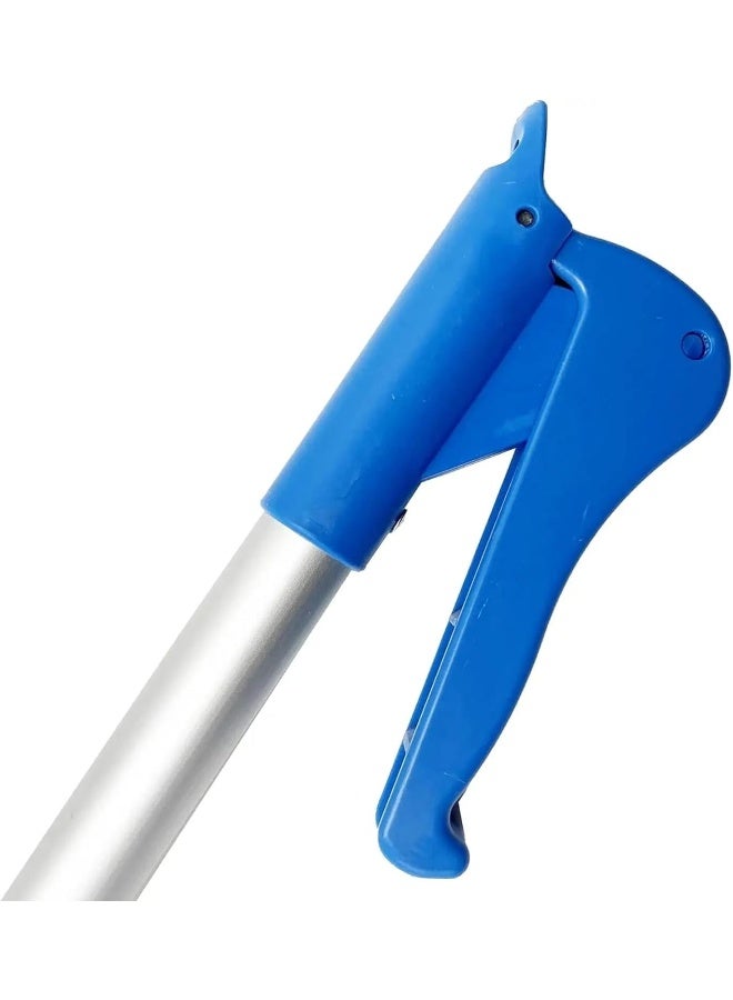 AKC Aluminum Litter Picker with Extendable Handle – 70cm & 90cm Long Reach Trash Grabber, Lightweight & Durable Outdoor & Indoor Waste Collector, Ergonomic Design for Parks, Beaches, & Gardens (90 CM) - Image 3