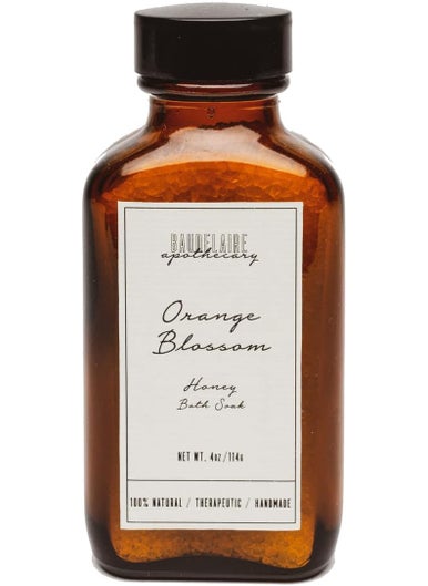 Baudelaire Baudelaire Orange Blossom Honey Bath Apothecary Soak 4 Ounce 
