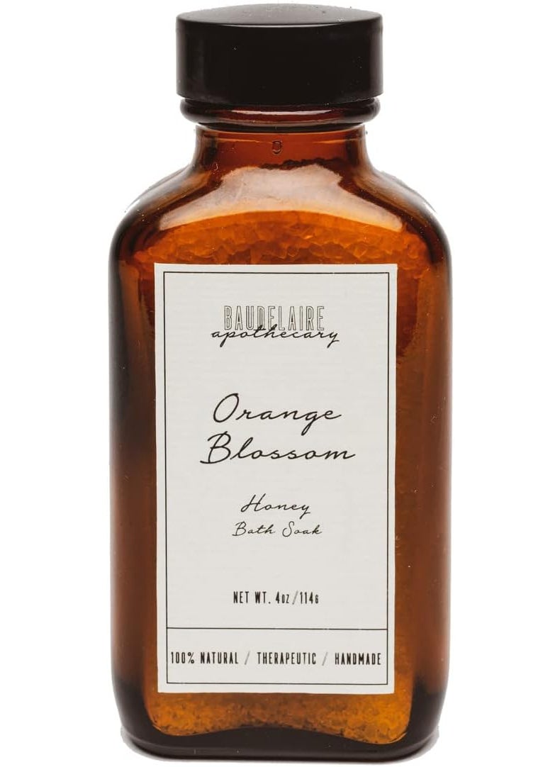 Baudelaire - Baudelaire Orange Blossom Honey Bath Apothecary Soak 4 Ounce - Image 1