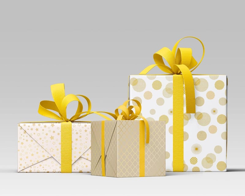 Party Propz Party Propz Gift Wrapping Paper Pack of 6Pcs Gift Wrapping Paper Sheets Gift Paper Sheets Gift Wrapping Paper Roll Packing Paper for Gift Wrap Gift Wrapping Material Packing Paper for Gifts - Image 4