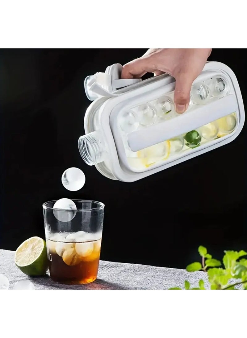 LDQ 2-in-1 Ice Ball Maker& Beverage Dispenser, Ice Cube Maker, Multifunctional Kitchen Gadget  - Image 1