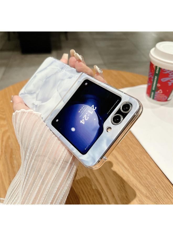 اس-توب جراب لهاتف Samsung Galaxy Z Flip5 بتصميم بورسلين إبداعي، جراب هاتف قابل للطي ومقاوم للصدمات بتغطية كاملة من الكمبيوتر الشخصي - Image 2