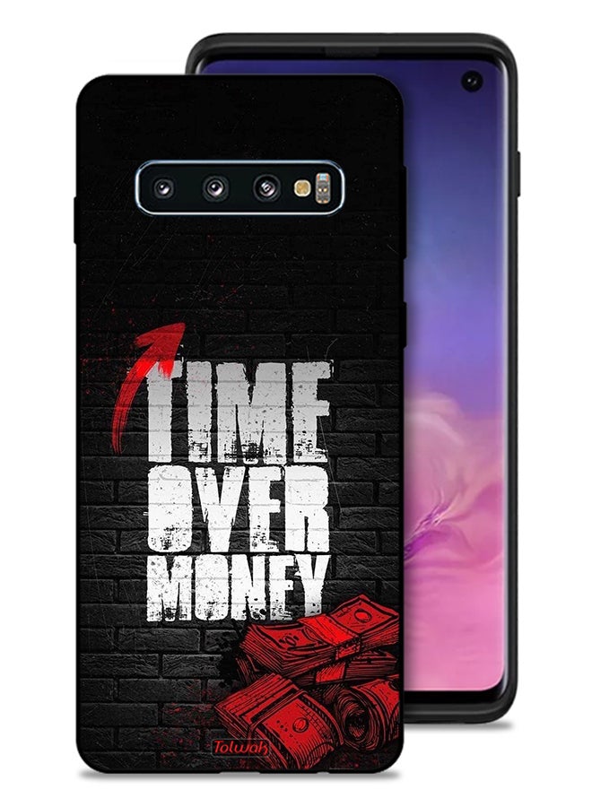 Tolwak Samsung Galaxy S10 Protective Case Cover Time Over Money - Image 1