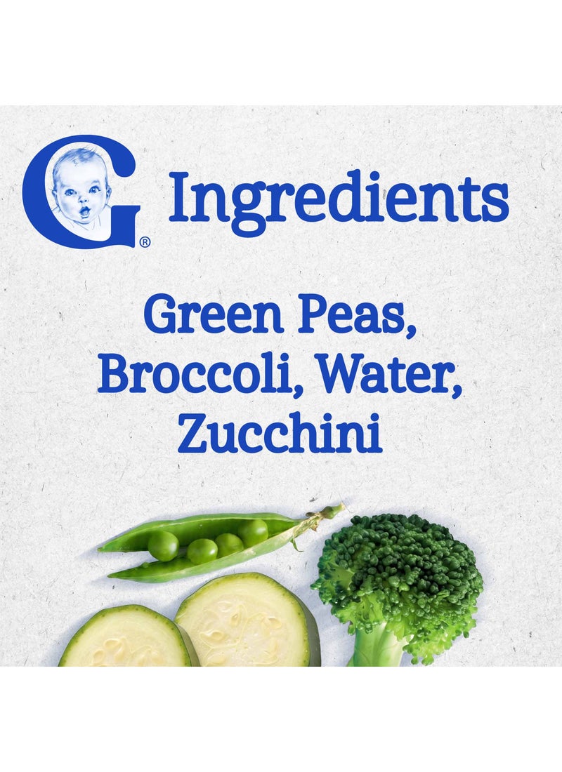 Gerber Organic Baby Food Green Peas, Broccoli & Zucchini Jar - Image 5