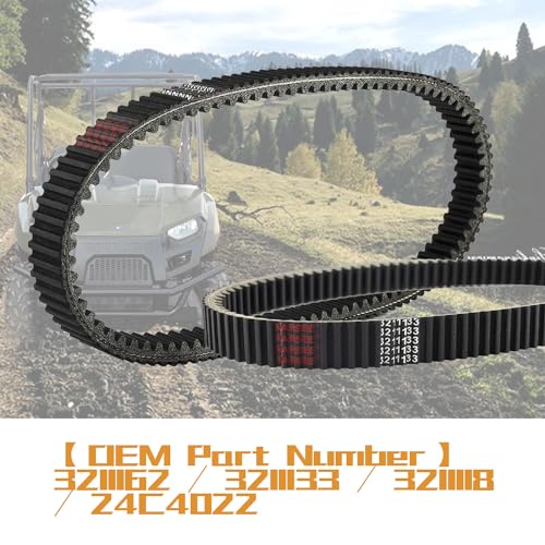 KARSEE Drive Belt 24C4022 3211133 Compatible with Polaris Ranger 800 700 RZR 800 2011-2014 3211162 3211118 Carbon Cord CVT Belts - Image 4