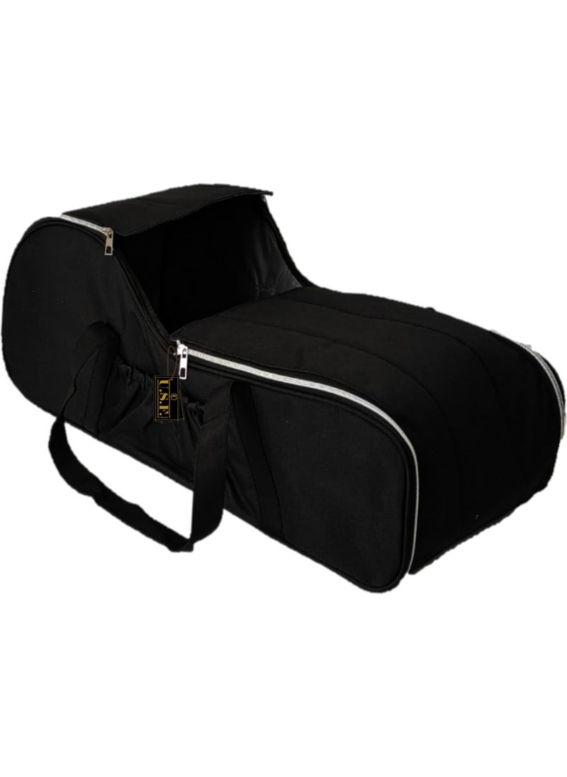 U.S.F Carrycot Baby Carrier Stroller Baby Carrier + Mother Baby Care Bag Set of 2  - Image 2
