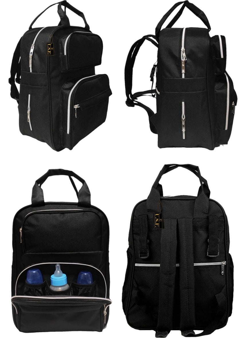 U.S.F Carrycot Baby Carrier Stroller Baby Carrier + Mother Baby Care Bag Set of 2  - Image 4