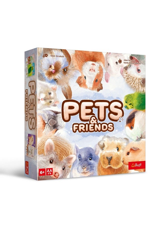 Trefl - Pets & Friends - Family Card Game, Pets, Family Game for Animal Lovers, Full of Plot Twists, for Adults and Children Aged 6 and Over - Image 1