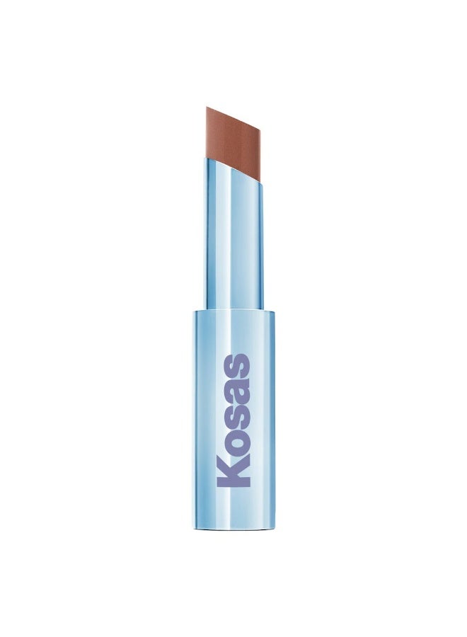 كوساس أحمر شفاه ويت ستيك لامع شفاف _وان هاندريد دجريز - بيج زهري محايد - Image 1