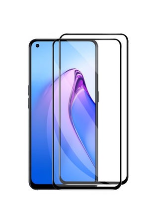 Pack Of 2 for Oppo Reno8 Z 5G Screen Protector 9H Hardness Full Coverage Screen Guard HD Ultra-thin Tempered Glass Screen Protector- Black - pzsku/Z802253B7CFA3F7ED42C8Z/45/_/1685773885/b8b474a9-fcee-4cd2-af6c-4a0202f2ae8e