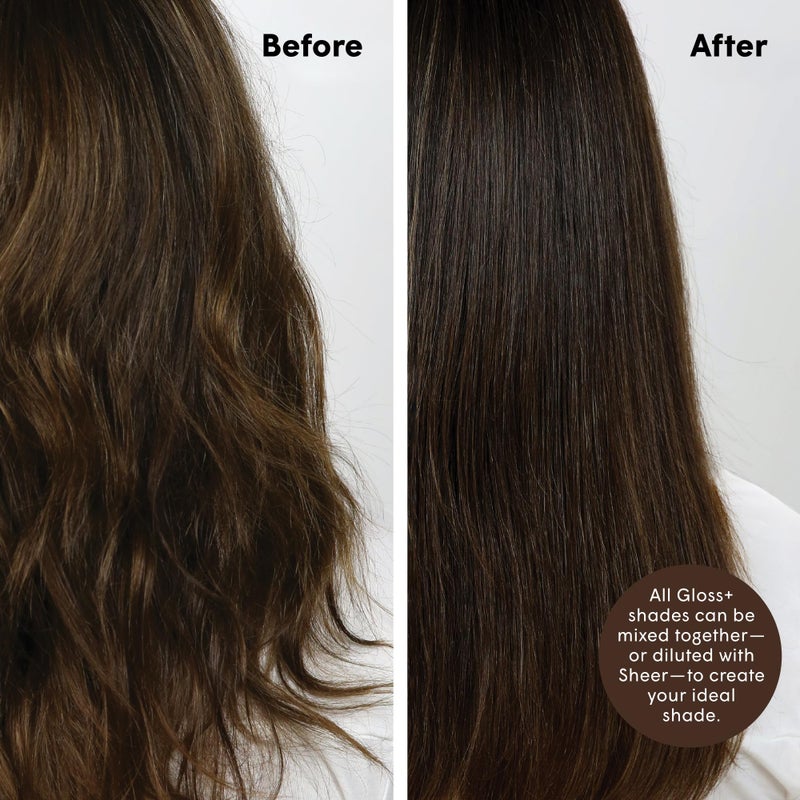 dpHUE Gloss+، بني متوسط - 6.5 أونصة (8-12 تطبيق) - لون شعر شبه دائم وبلسم - يدوم حتى ثمانية غسلات - خالي من البارابين وSLS وSLES - نباتي، معتمد من Leaping Bunny - Image 4