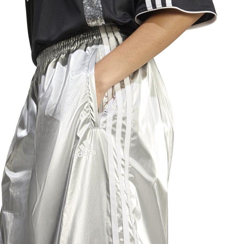 adidas Originals Adilenium Season 4 Teamgeist Oversized Silver Track Pants - Image 1