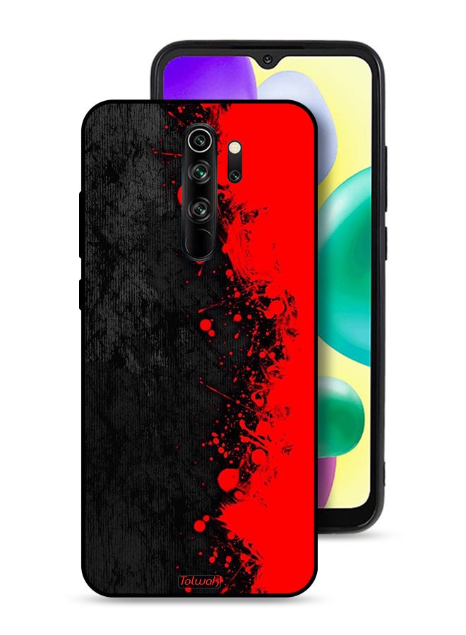 Tolwak غطاء حماية لجهاز Xiaomi Redmi Note 8 Pro بنمط تجريدي مرسوم - Image 1