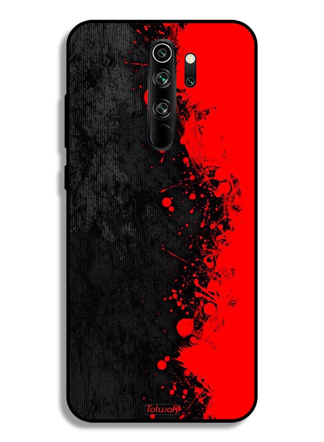 Tolwak غطاء حماية لجهاز Xiaomi Redmi Note 8 Pro بنمط تجريدي مرسوم - Image 2