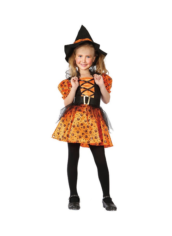 Party Magic Pretty Witch Girl Child Costume-M 