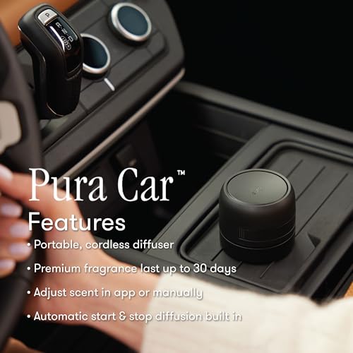 Capri Blue Volcano Pura Car Pro Diffuser Set - Includes Pura Car Pro Diffuser and Capri Blue Volcano Air Freshener Refills - Scented with Notes of Tropical Fruits & Sugared Citrus - Image 5