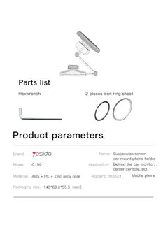 C199 Telescopic Adjustable Car Magsafe Magnetic Holder - pzsku/Z8022A8D561F5A0592D63Z/45/_/1736933349/2d9103f2-7bd9-424b-b743-d5abf7fd648b