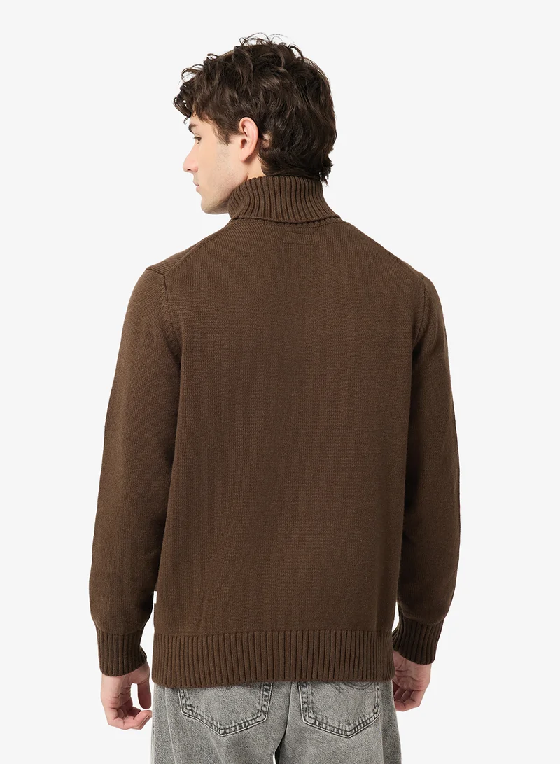 GUESS Turtle Neck Long Sleeve Sweater