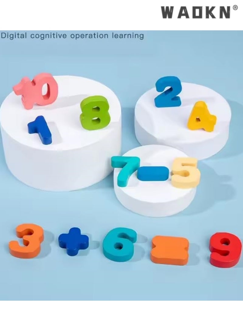 دبليو أيه أو كي أن الأبجدية الخشبية ، لغز التعليم المبكر مونتيسوري المجلس ، عدد الأطفال مونتيسوري اللعب ، 8 في 1 الأبجدية الملونة ، لعبة صيد السمك ، والعد ، والفرز ، وأفضل هدية ، مشغول المجلس - Image 3