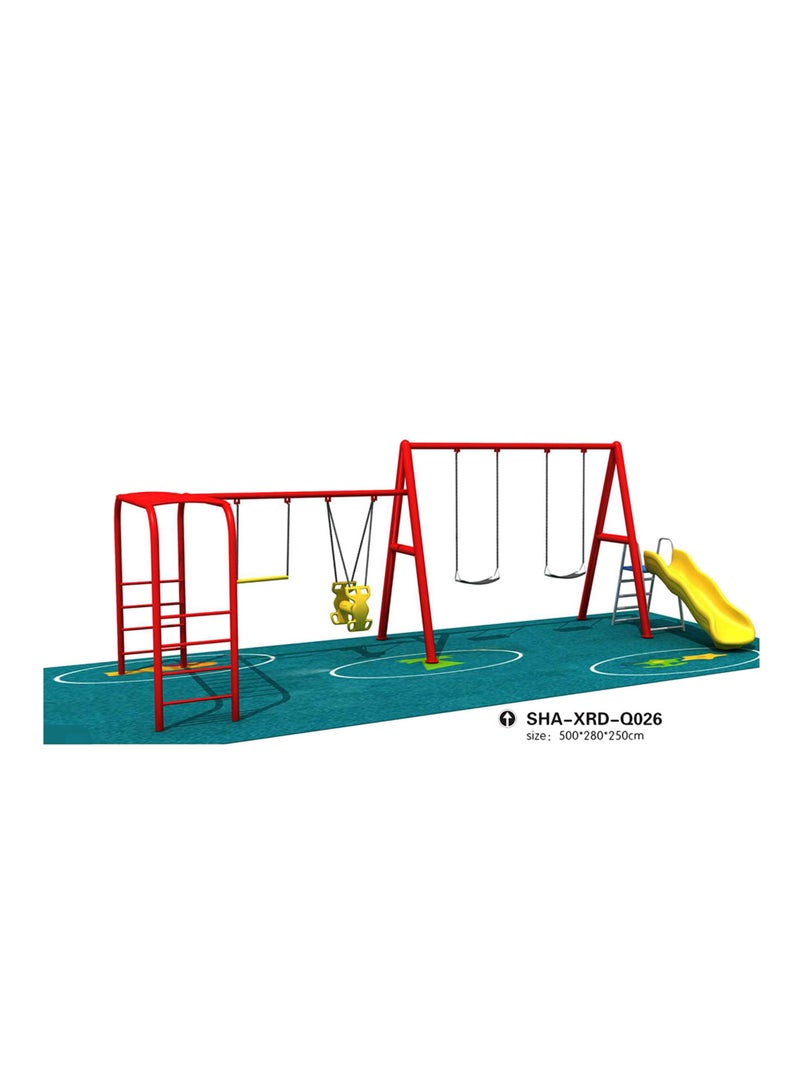 Myts Wild Wonder Mega Kids Swings N Slides With Monkey Climber - Image 1