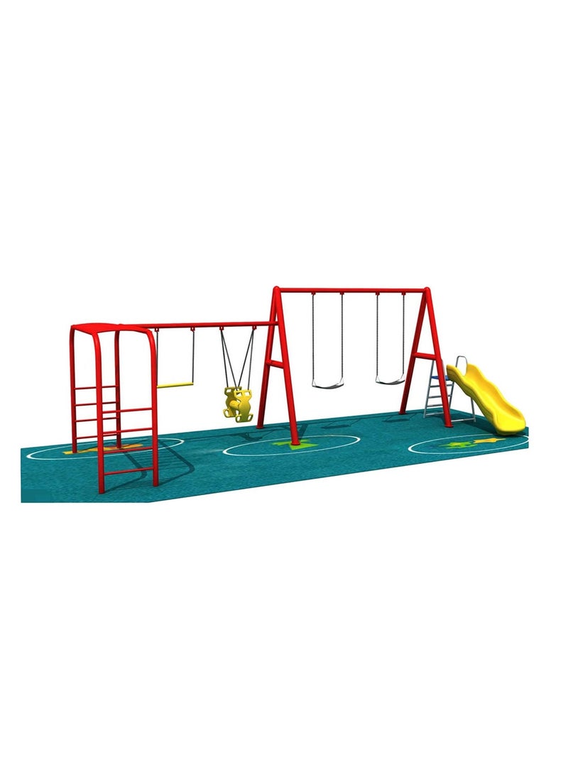 Myts Wild Wonder Mega Kids Swings N Slides With Monkey Climber - Image 1