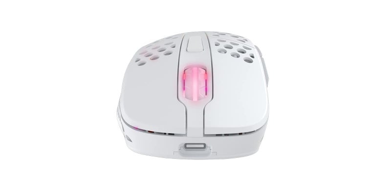 Xtrfy M4 Wireless, Wireless Ultra-Light Gaming Mouse, Optimised for E-Sports, 2.4 GHz, RF RGB Lighting, Adaptable Ergonomic Right-Handed Mouse, Rechargeable, White - Image 5