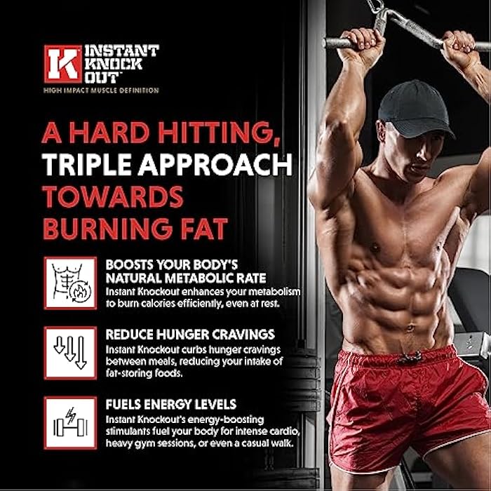 Roar Ambition Instant Knockout Fat Burner - Men & Women - All Natural Ingredients with Glucomannan, Green Tea Extract, Cayenne Pepper Seeds and More - Image 4