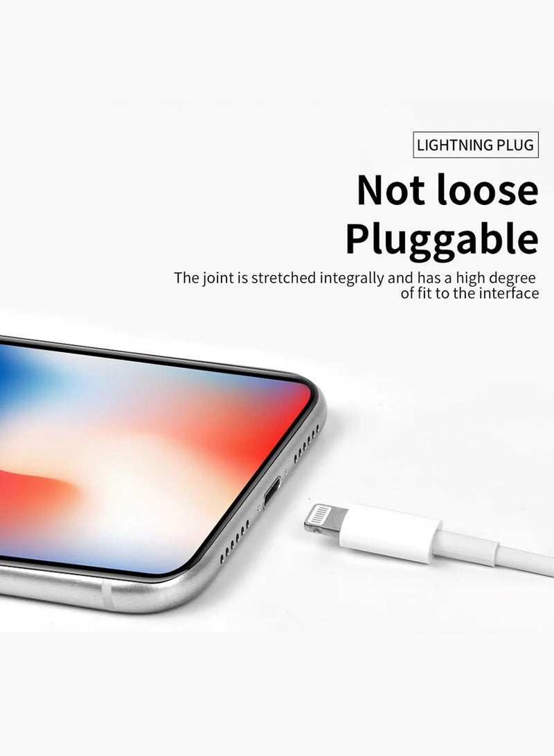 Tiko Cable USB C To Lightning 1m Fast Charging Cable USB C Power Delivery Charging Cable - White - Image 4
