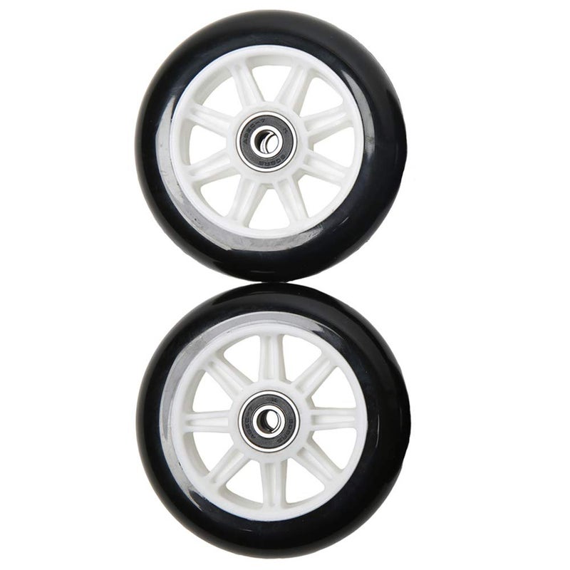 FREEDARE Scooter Wheels 100mm with Bearings Scooter Replacement Wheels 100mm Kick Scooter Wheels Set - Image 3
