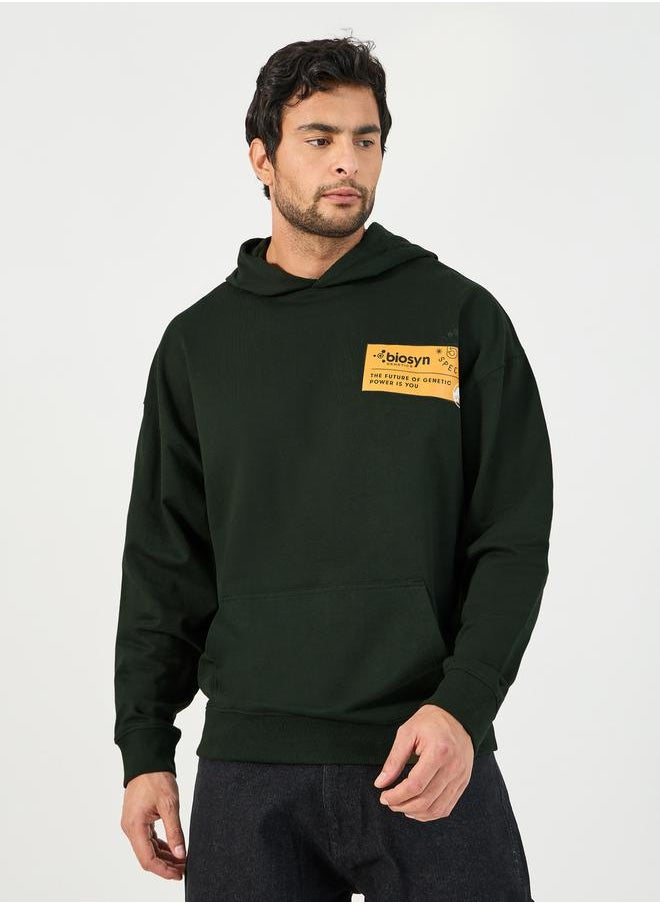 Styli - Jurassic Park Character Print Oversized Hoodie - Image 1